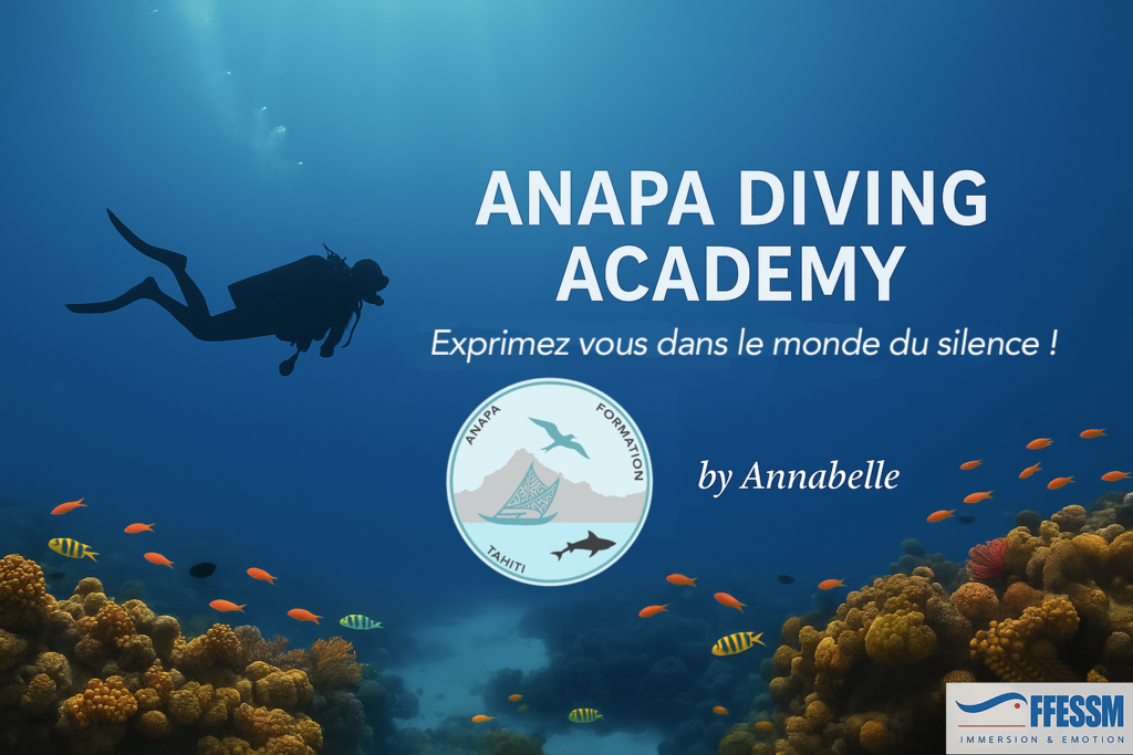 Plongée sous-marine à Punaauia, Tahiti – récif corallien, ANAPA Formation, centre agréé FFESSM et ANMP